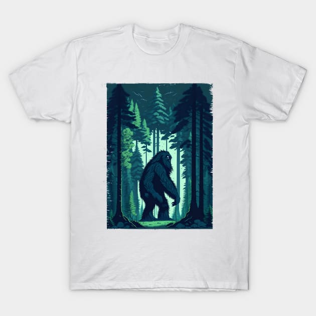 Bigfoot T-Shirt by DewaJassin